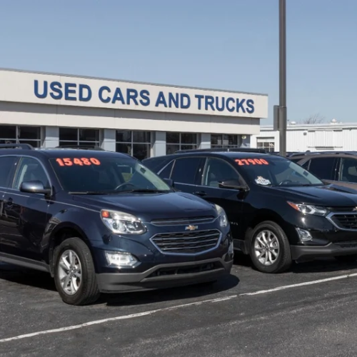SALE OF USED VEHICLES