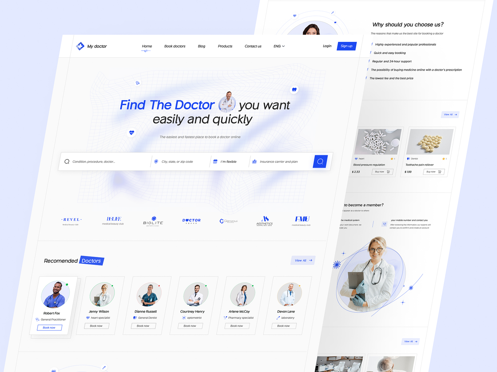 Landing page Design
